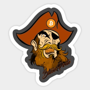 Bitcoin Pirate Sticker